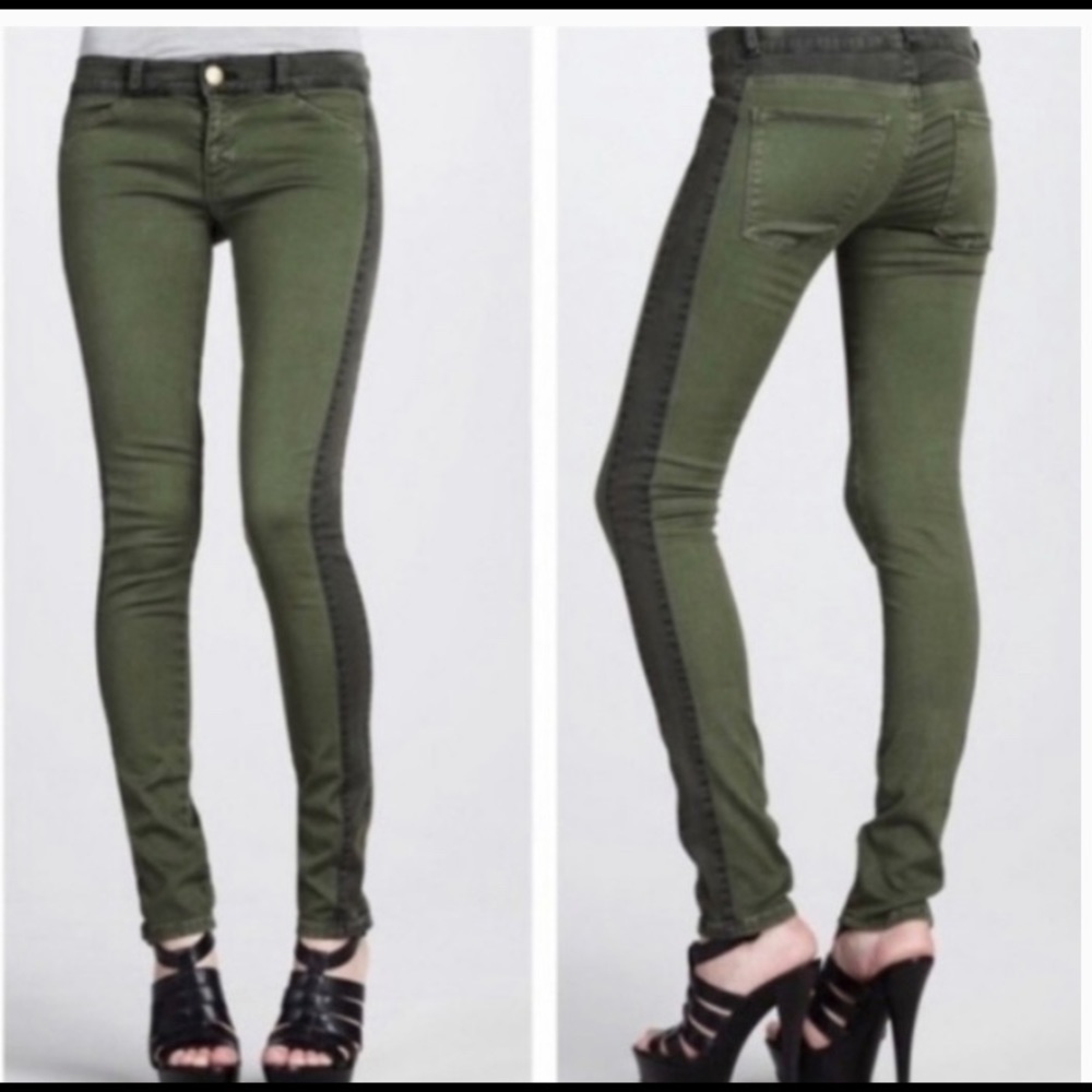 Current Elliot Rider Legging-Dark Army. Size 27.